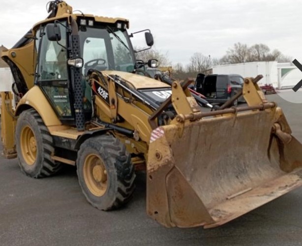 Rypadlo nakladač CAT 428F